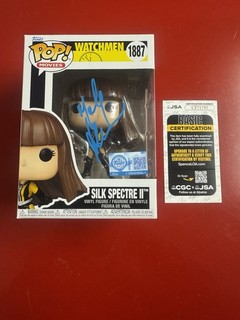 Malin Akerman Signed Autographed Silk Spectre II Funko Pop #1887 JSA COA AUTH