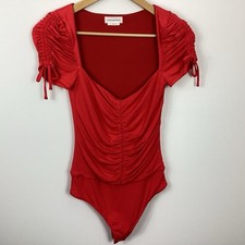 Lovers And Friends Juniper Ruched Bodysuit Size XS