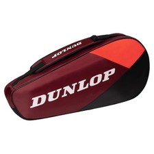 Dunlop Sports CX Club Tennis Bag, Red/Black 3-Racket