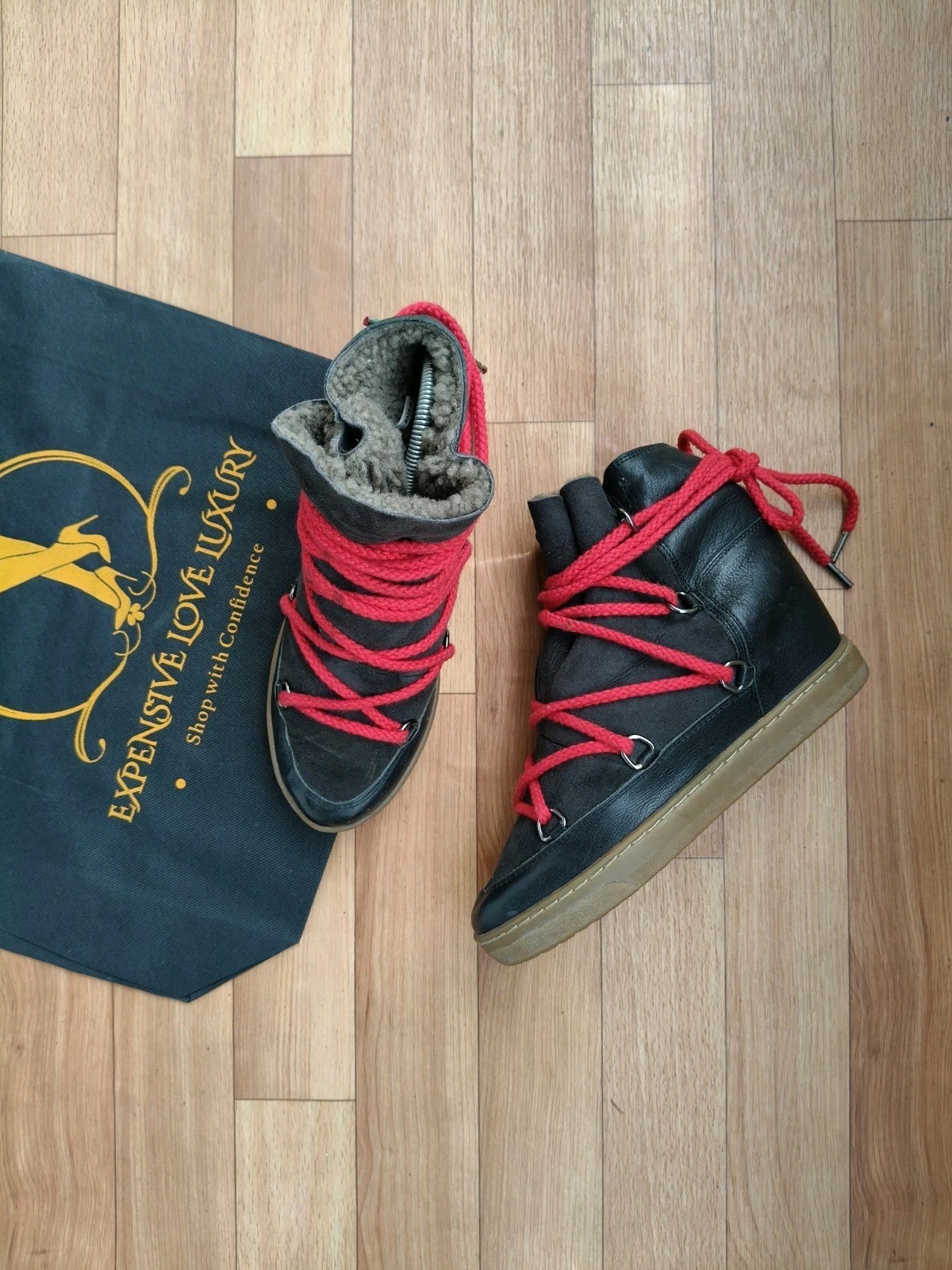 ISABEL MARANT  RARE RED BOOTS SIZE EU 38 ,  8 US , 5  UK image 9