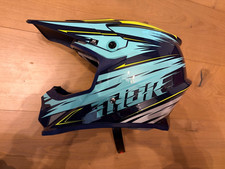 Thor Sector Warp Helmet Navy / Teal XS