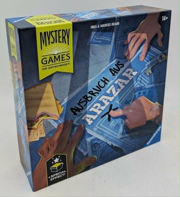Ravensburger 27365 Mystery Games Der Ausbruch aus Arazar Ihr Entscheidet! NEU