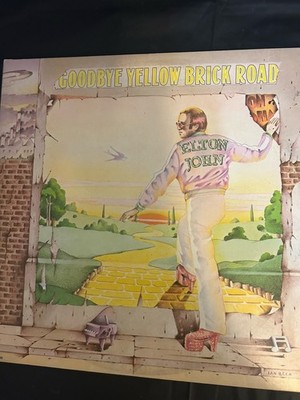 Elton John Goodbye Yellow Brick Road Double LP 1973 MCA Rock Vinyl