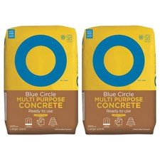 2 x 20kg Ready Mix Concrete (40kg) – Multi Purpose Fast Set Outdoor DIY Use