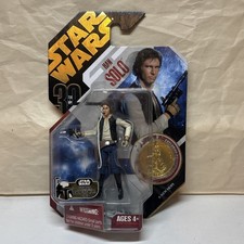 STAR WARS 30TH ANNIVERSARY GALACTIC HUNT 11 HAN SOLO A NEW HOPE 3.75 FIGURE