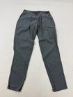 Mountain Hardwear Pants Womens Small Gray Jogger Hiking Zip Pocket Elastic