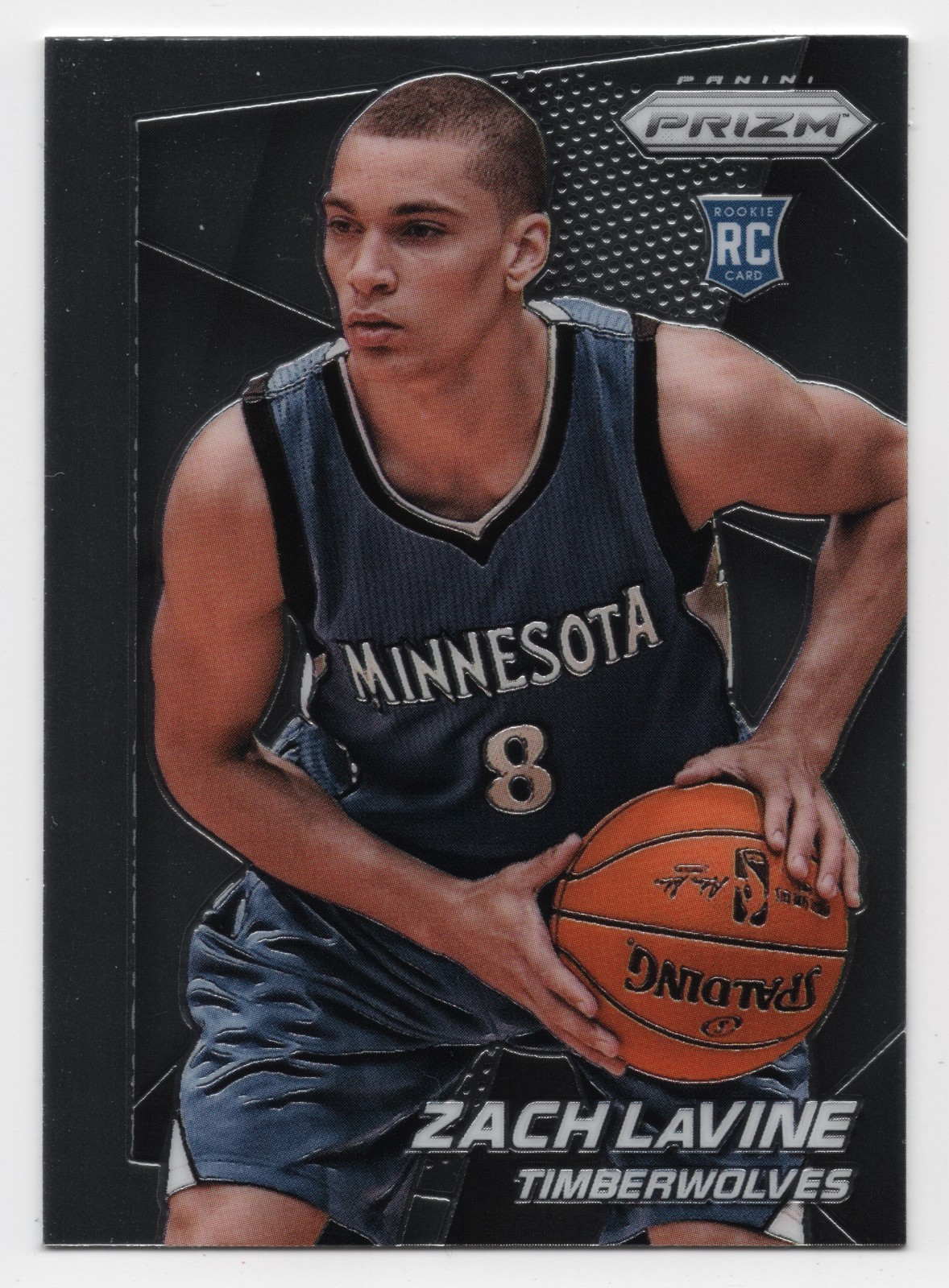 2014-15 Panini Prizm ZACH LAVINE #262 Base Rookie-Timberwolves