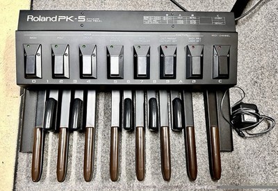 Roland PK-5 Dynamic MIDI Pedal Controller w/ Power Supply | eBay
