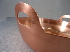 Thickness 30mm Pure Copper Tempura Pot 60cm W...