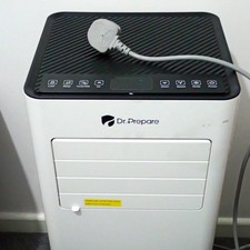 Dr.Prepare Portable Air Conditioner Wi-Fi Timer White/Black