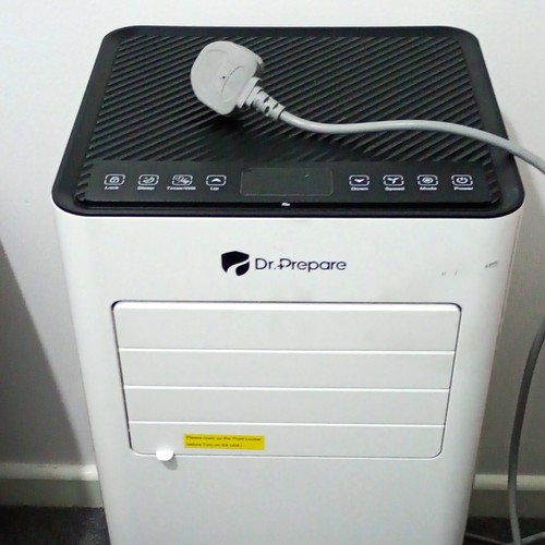 Dr.Prepare Portable Air Conditioner Wi-Fi Timer White/Black