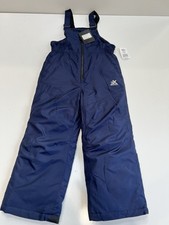 NWT 50 Zeroxposur Youth Boys Snowpants Bibs Ski Snow Blue Large
