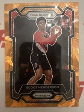 2023-24 Panini Prizm - Scoot Henderson #141 Orange Ice Prizm (RC)