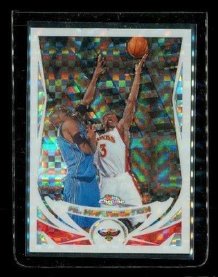 2004-05 Topps Chrome Xfractor Al Harrington 84/110 Atlanta Hawks #121
