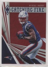 2019 Panini Phoenix Catching Fire Red 148/299 N'Keal Harry #2 9af