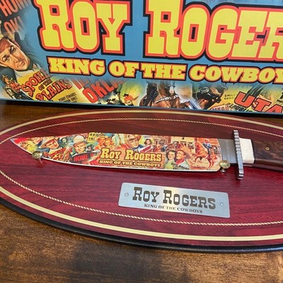 REI (旧ロゴ) ヴィンテージ キャンプ キッチン オーガナイザーポーチ Roy Rogers King of Cowboys Knife Display Collectible Western
