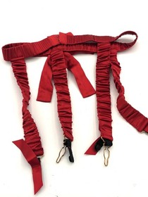 Agent Provocateur Birthday Suit Bra, Knicker & Suspender Set Red