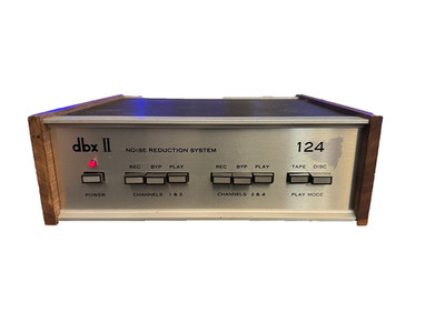 Vintage DBX II Model 124 4 Channel Noise Reduction System - Serial No: 1559