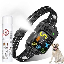 Citronella Bark Dog Collar Spray Dog Collar, with 5 Adjustable Sensitivity,