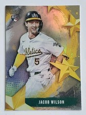 Baseball Card SMLB-31 JACOB WILSON Oakland ATHLETICS Shortstop Topps 2025