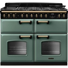 Rangemaster CLDLB110DFPMGR/AB1 Classic Deluxe 110 109cm Dual Fuel Range Cooker