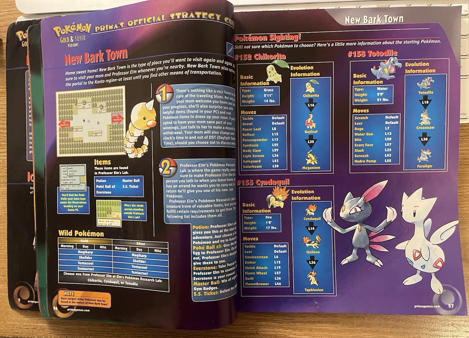 Pokeman Gold & Silver Versions Prima’s Strategy Guide - Hollinger Ratkos - 2000