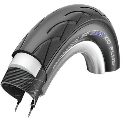 Schwalbe Fahrradreifen KID Plus Puncture Guard 47-203 B/B HS413 NMC 50EPI, Schwa