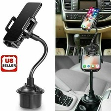 Universal Adjustable Car Cup Holder Gooseneck Phone Mount for Cell Phone US