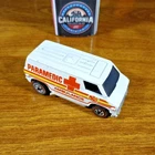 Vintage Hot Wheels Redline Paramedic Super Van Ambulance White Hong Kong 1975