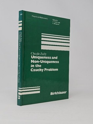 Claude Zuily / Uniqueness and Non-Uniqueness in the Cauchy Problem 1983