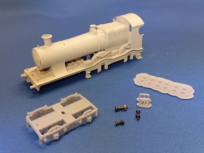 GWR Bulldog Curved Frame Body & Drehgestell - Bachmann Earl Dukedog 3200 Umbau