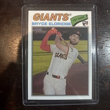 Topps Heritage Bryce Eldridge Giants #310 Rookie Baseball Card 2026
