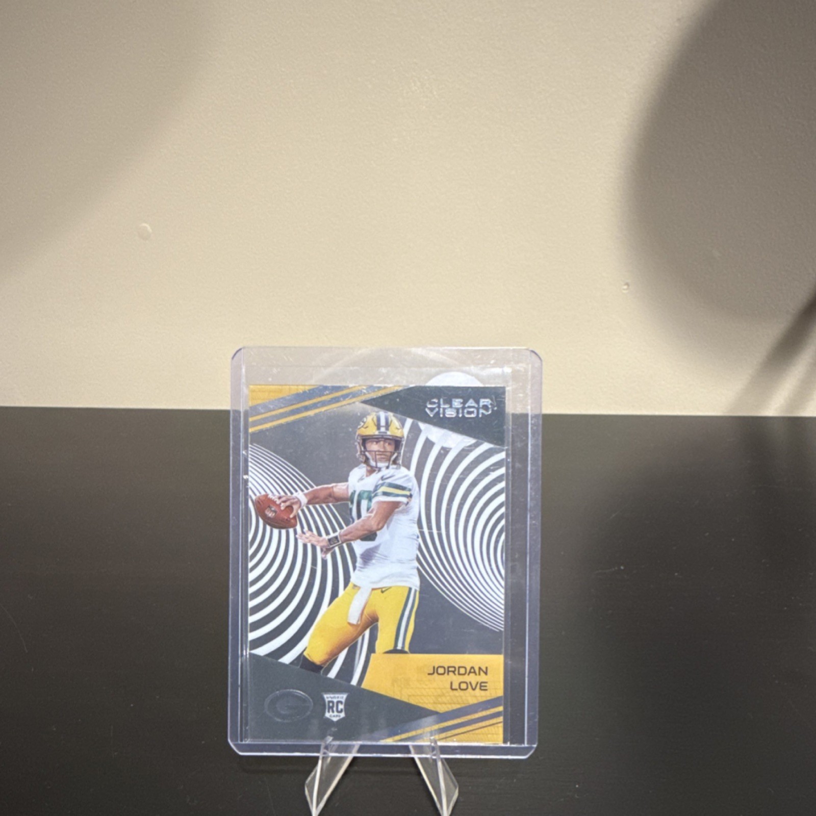2020 Panini Chronicles Clear Vision Jordan Love Rookie #CV-4 Packers NFL
