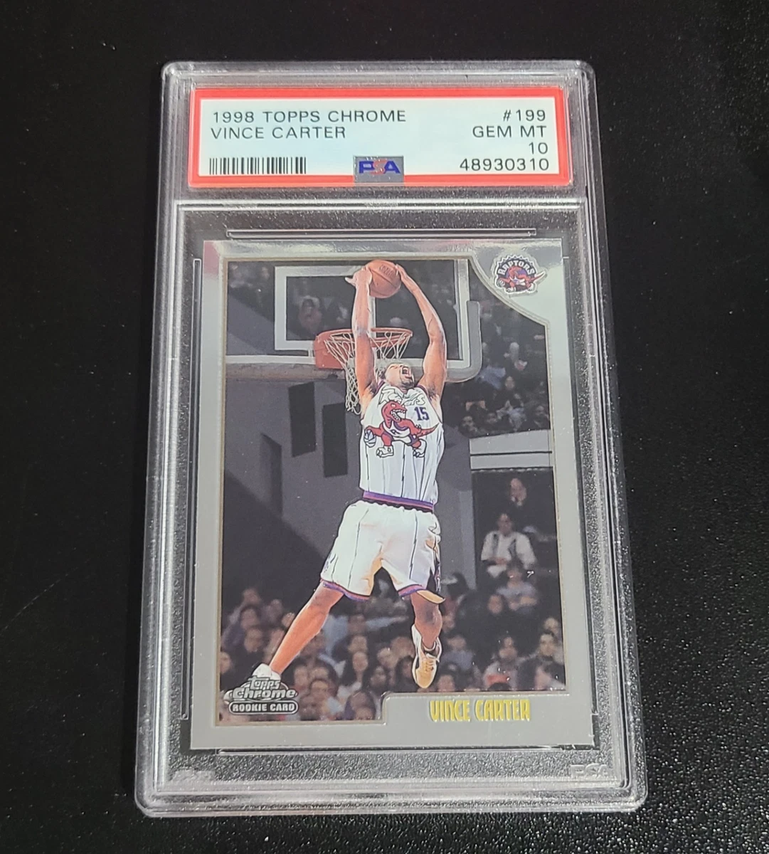 Vince Carter 10 Graded Basketball Sports Trading Cards