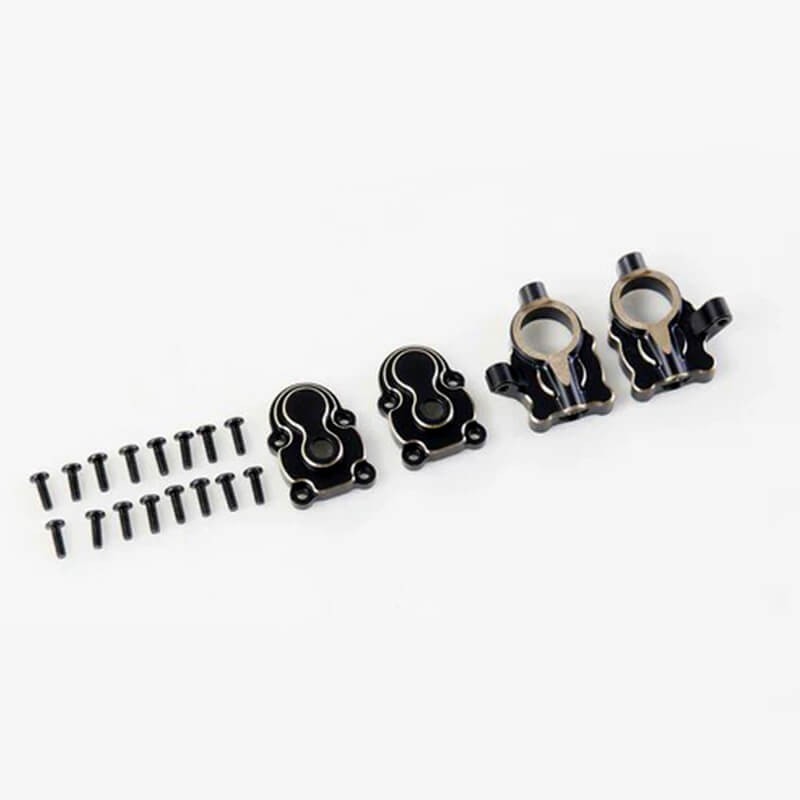 FMS FCX24 Portal Axle Cover Set Black