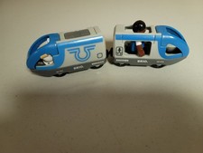 Brio Wooden Railway Rare Battery Shuttle  Passenger Train Forward  Reverse