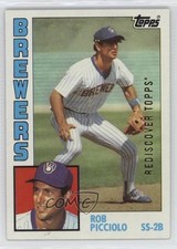 2017 Topps Rediscover Topps Buybacks Gold Rob Picciolo #1984-88 6z2