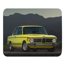 1972 BMW 2002 Tii Golf Yellow Mousepad