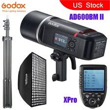 Godox AD600BMII 600Ws Outdoor Flash Xpro Trigger 60 90cm Grid Softbox Stand Kit