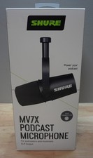 Shure MV7X Podcast Microphone XLR Dynamic Cardioid OPEN BOX BRAND NEW