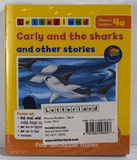 UK Letterland PHONICS READERS SET 4 a-e  Carter Stamey 5 Paperback Book Set NEW