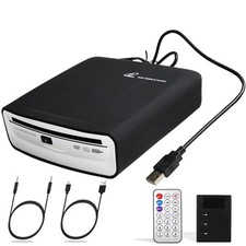 Portable Universal CD Player for Car with USB Port AUX Port,USB External CD P...