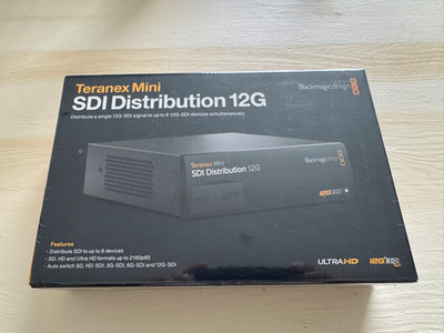 !!! Blackmagic Design Teranex Mini - SDI Distribution 12G NEU in OVP !!!