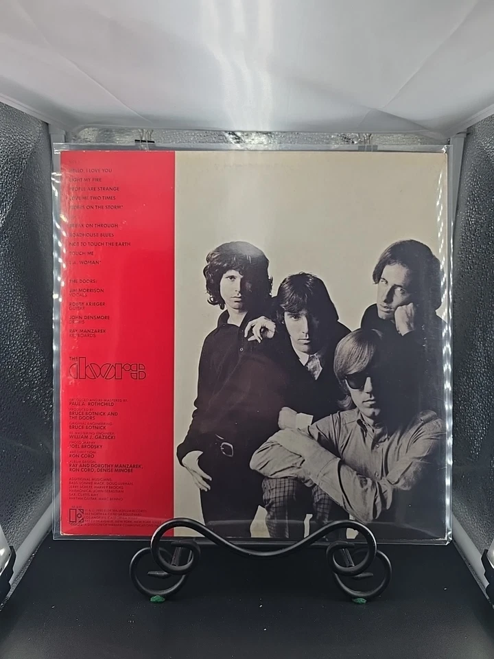 THE DOORS GREATEST HITS LP 1980 AR PRESS 5E-515 W/ Lyric Insert VG/VG+ - Image 2 of 4