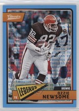2018 Panini Classics Legends Timeless Tributes Blue 4/10 Ozzie Newsome HOF 1g04