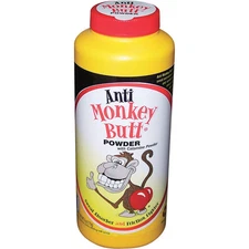 Anti Monkey Butt Powder 6 Ounce Sweat Absorber Friction Fighter Body Powder
