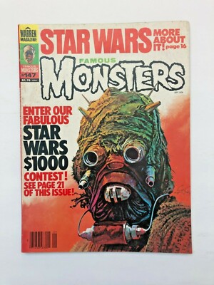 Famous Monsters Magazine #147. Sept 1978. Star Wars. | eBay