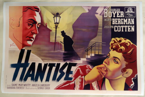 XL HiQ Facsimile of 1944 Gaslight Movie Poster~ 36 x 24 ~ French, Boris Grinsson - Picture 1 of 2