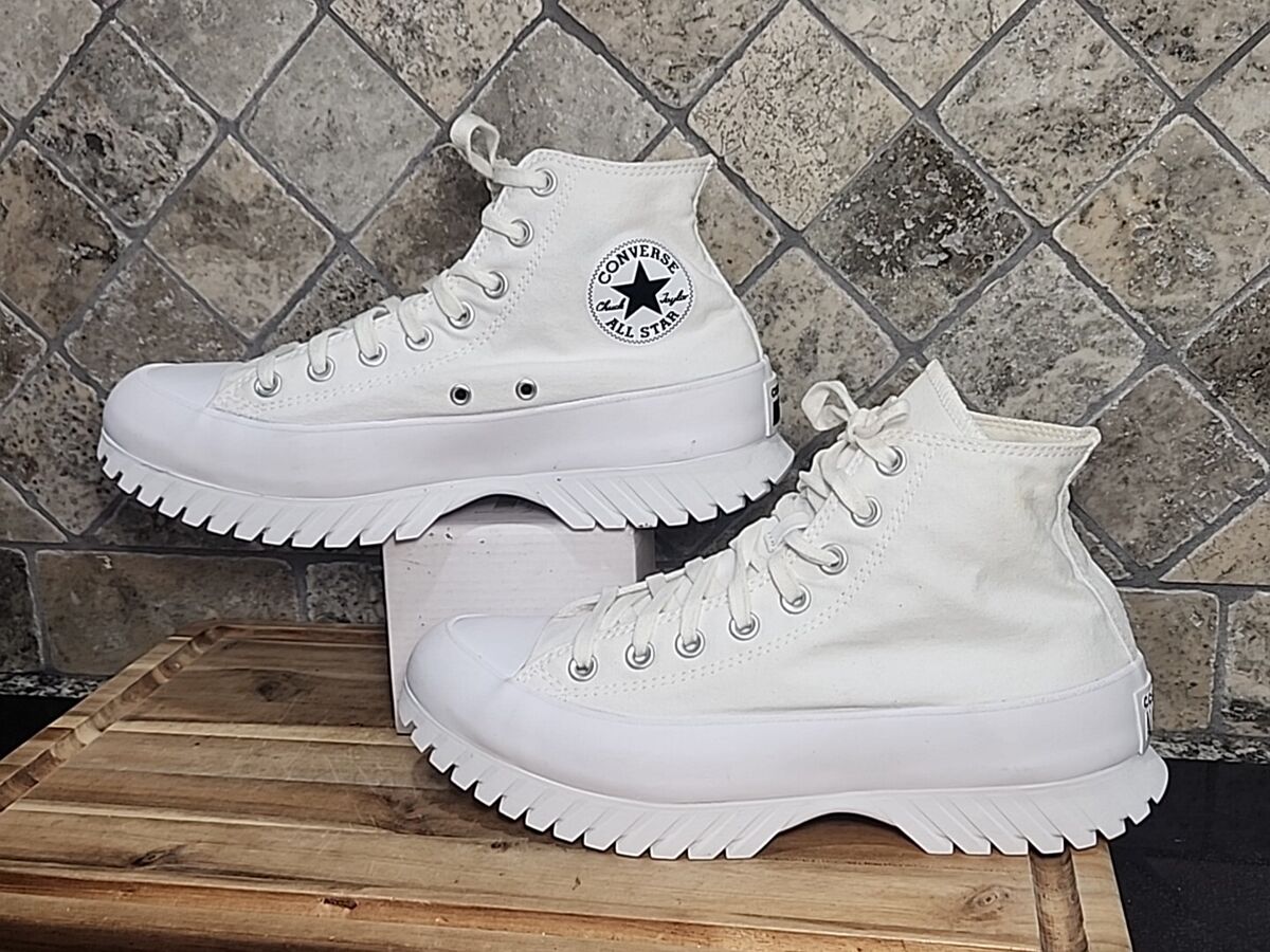 Converse Unisex Chuck Taylor All Star Lugged Platform White Converse Unisex Chuck Taylor All Star Lugged Platform White