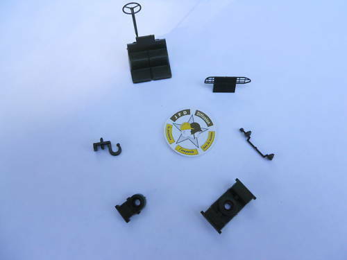 VEHICULE MILITAIRE SOLIDO Accessoires 1/50 Kit Panhard Aml - Foto 8
